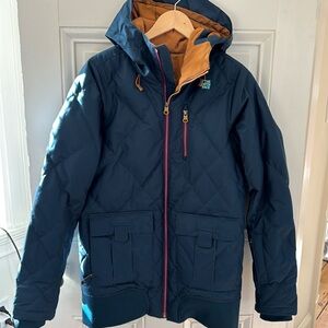 North Face snowboard jacket.